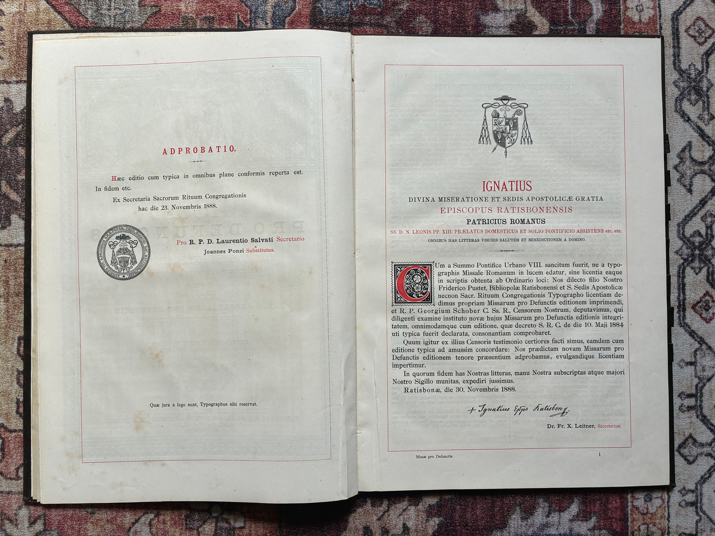 Missae Pro Defunctis 1889