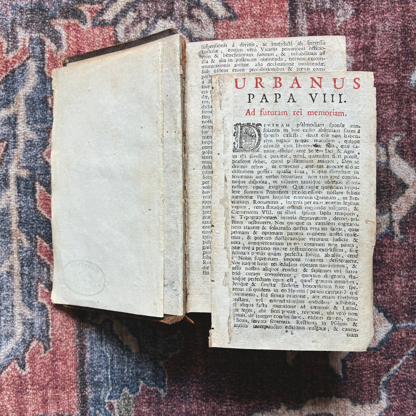 Breviarium Romanum 1695