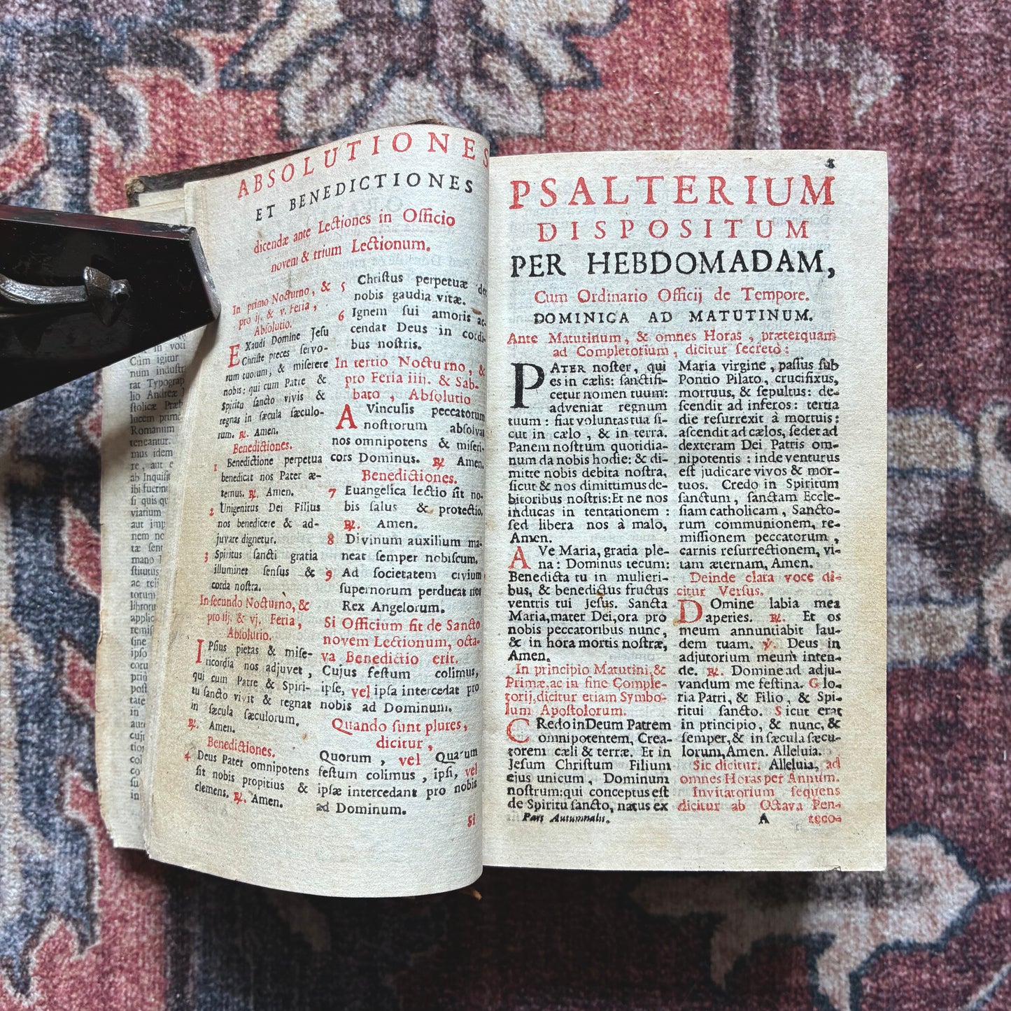 Breviarium Romanum 1695