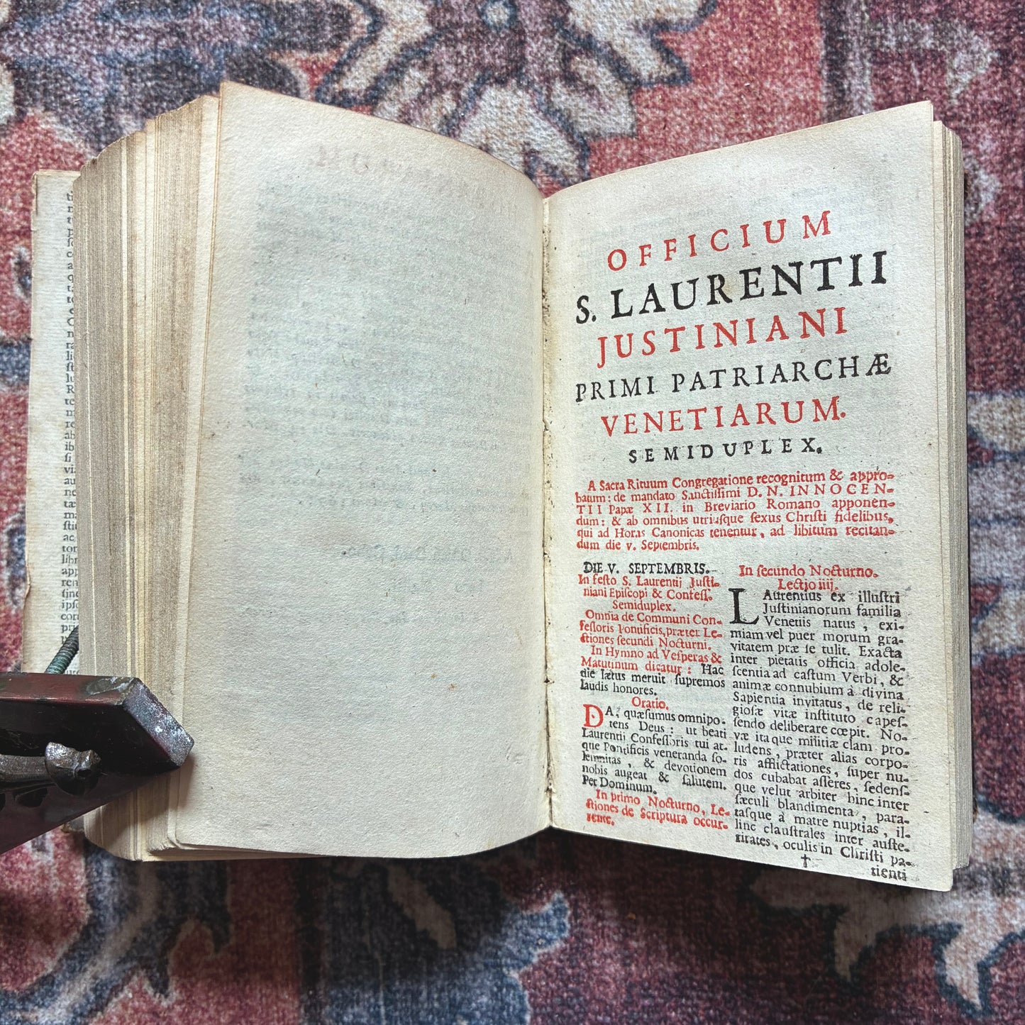 Breviarium Romanum 1695