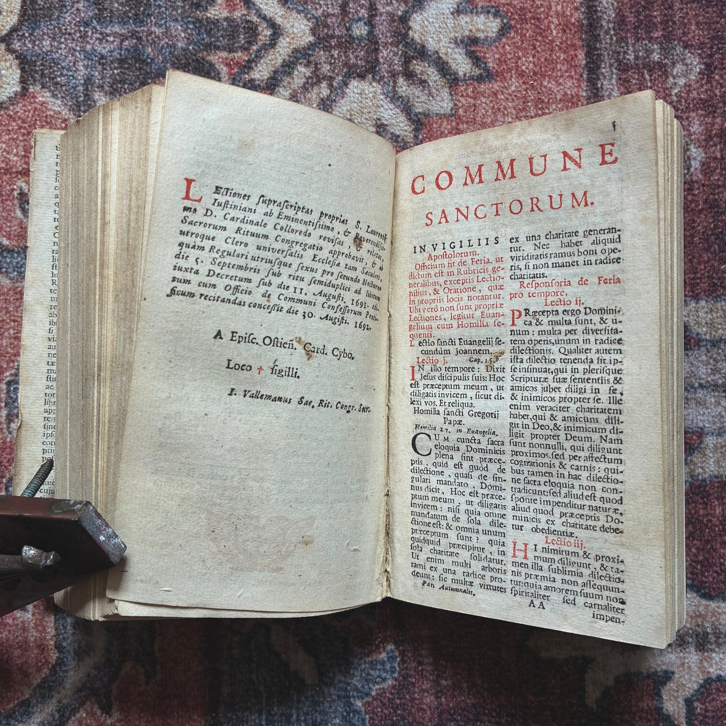 Breviarium Romanum 1695