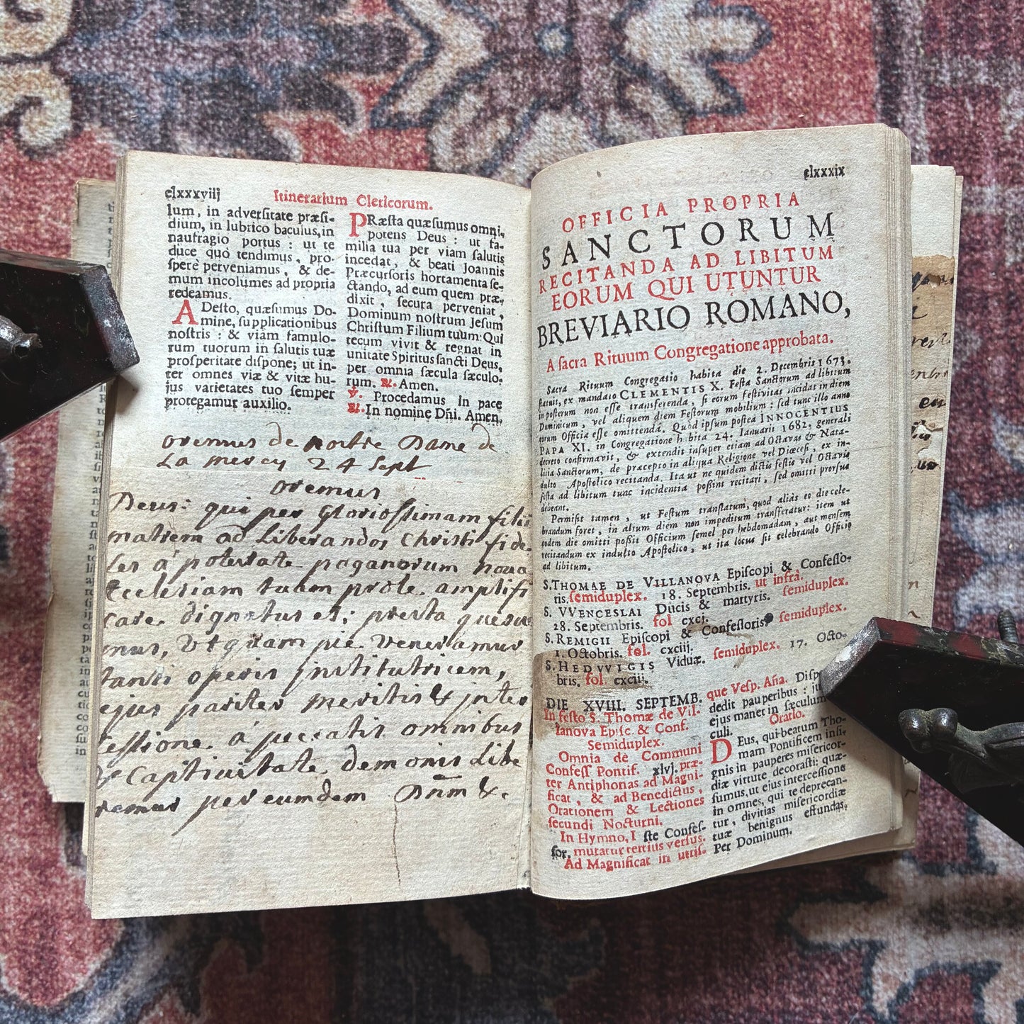 Breviarium Romanum 1695