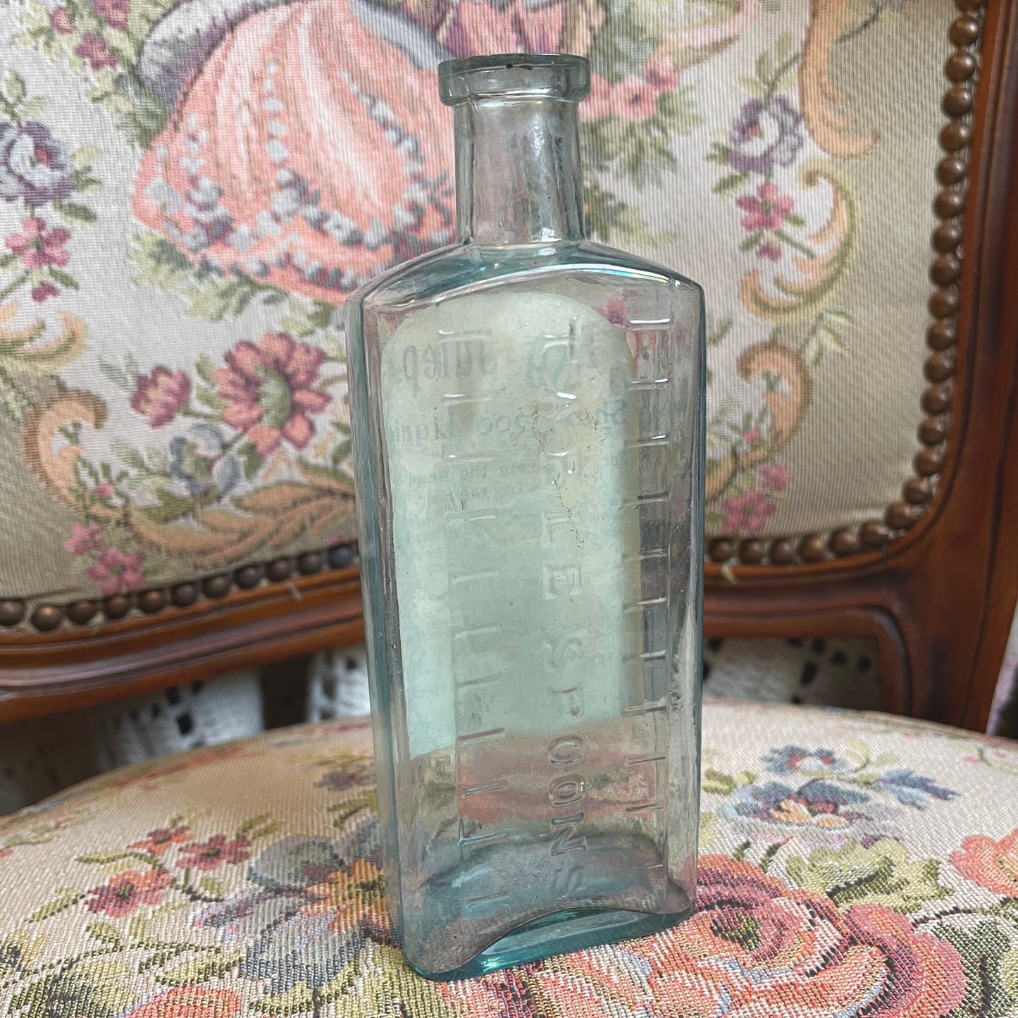 1930s Shampoo Glass Bottle