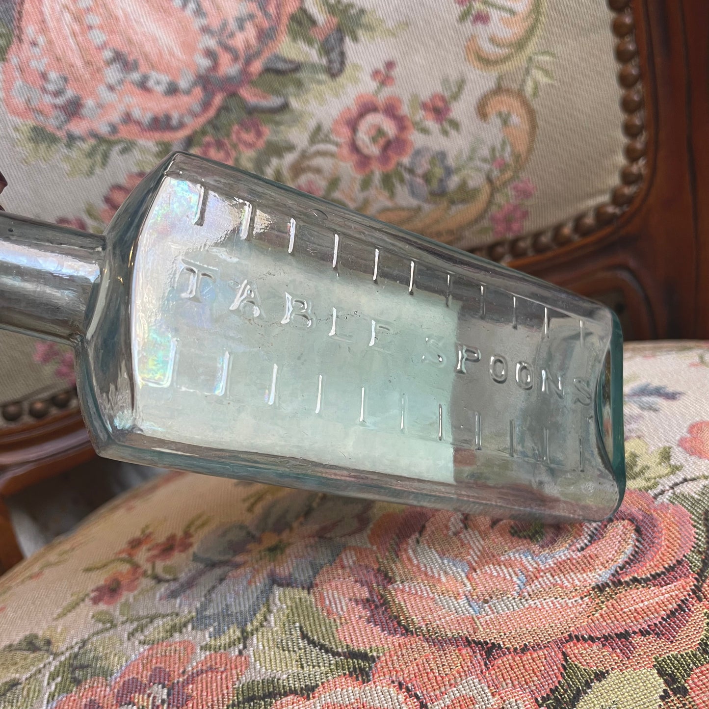 1930s Shampoo Glass Bottle