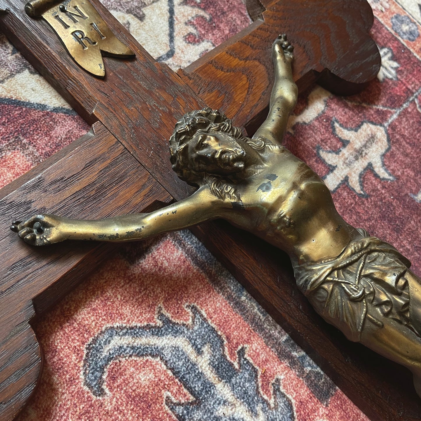 Large Wooden Crucifix