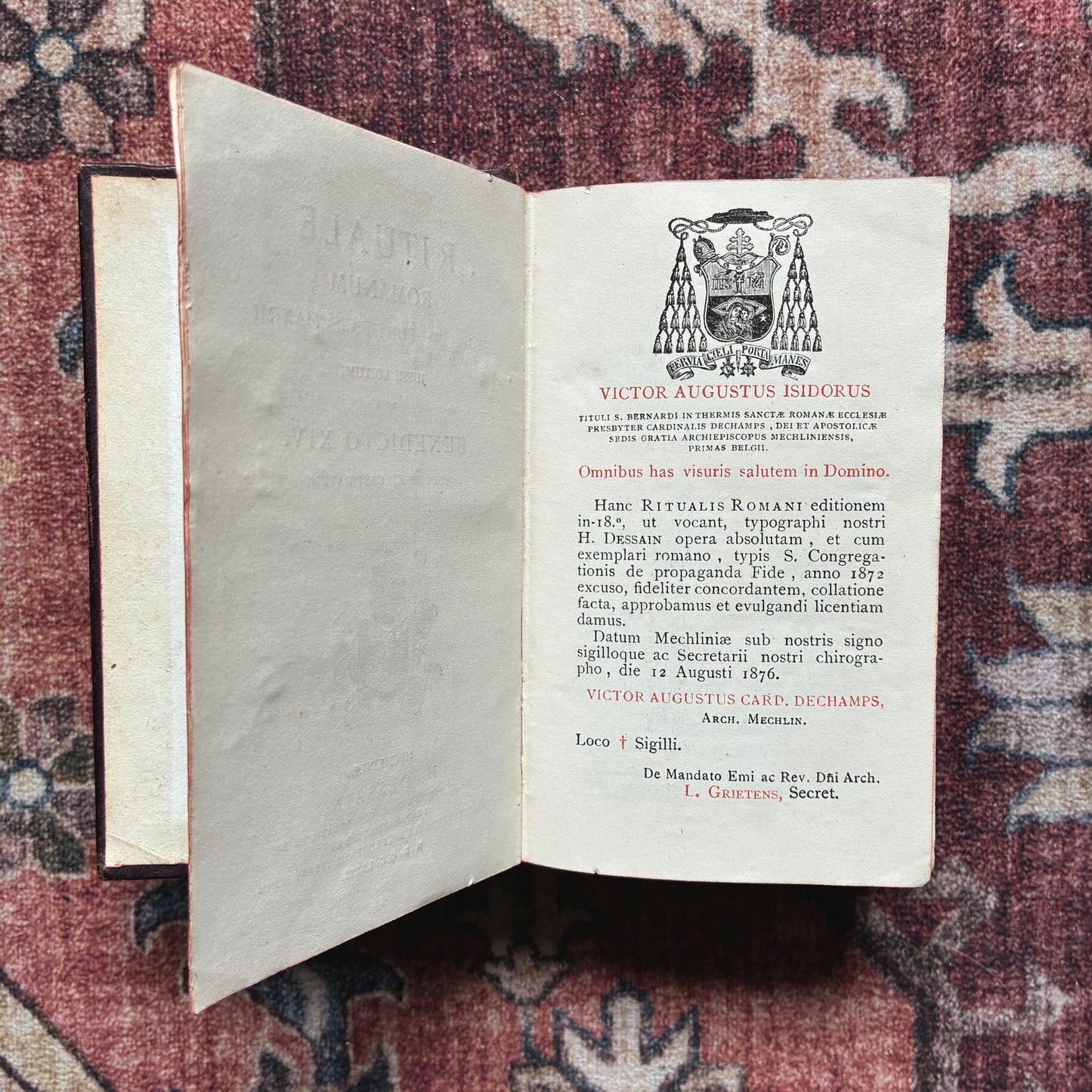 Rituale Romanum 1876